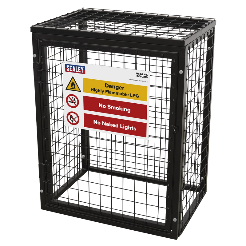 Sealey Gas Cylinder Safety Cage - GCSC219
