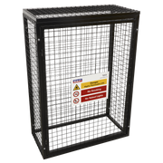 Sealey Gas Cylinder Safety Cage - 2 x 47kg Capacity