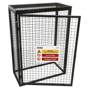 Sealey Gas Cylinder Safety Cage - 2 x 47kg Capacity