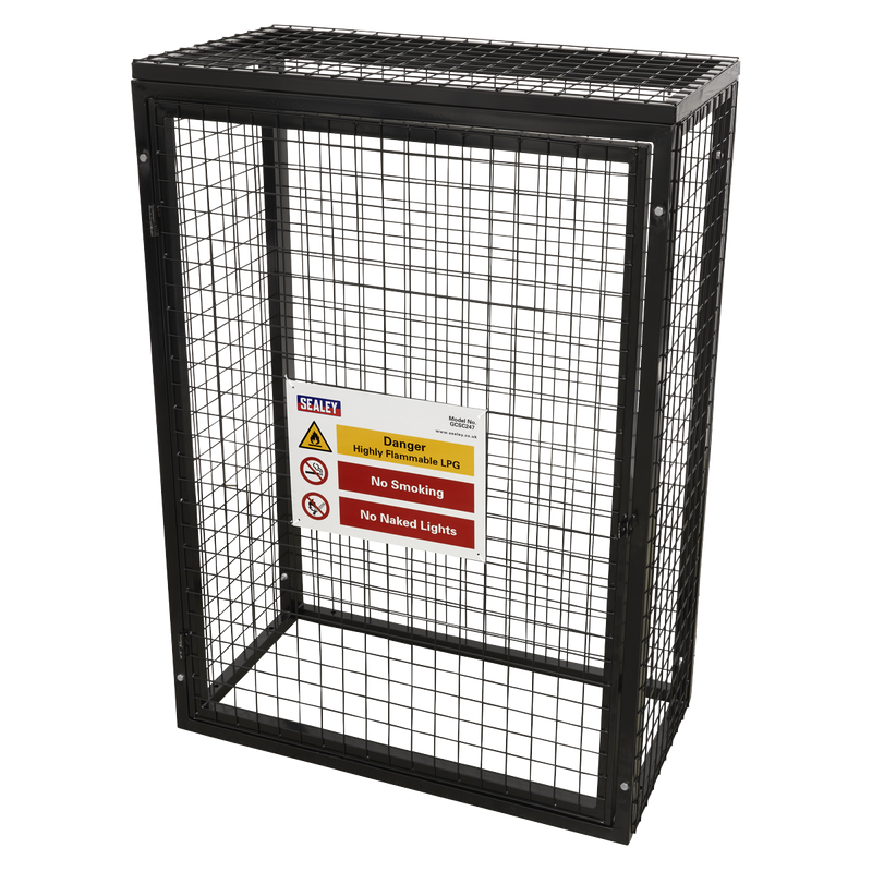 Sealey Gas Cylinder Safety Cage - 2 x 47kg Capacity