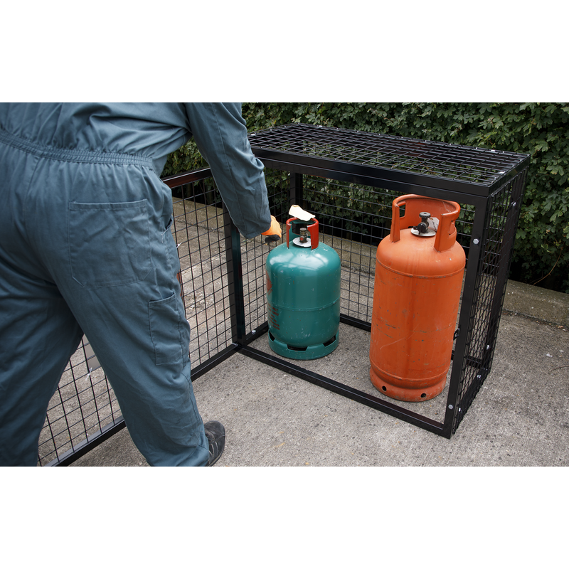 Sealey Gas Cylinder Safety Cage - GCSC319