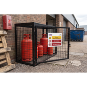 Sealey Gas Cylinder Safety Cage - 4 x 19kg Capacity