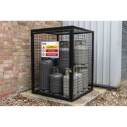 Sealey Gas Cylinder Safety Cage - 4 x 47kg Capacity