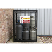 Sealey Gas Cylinder Safety Cage - 4 x 47kg Capacity