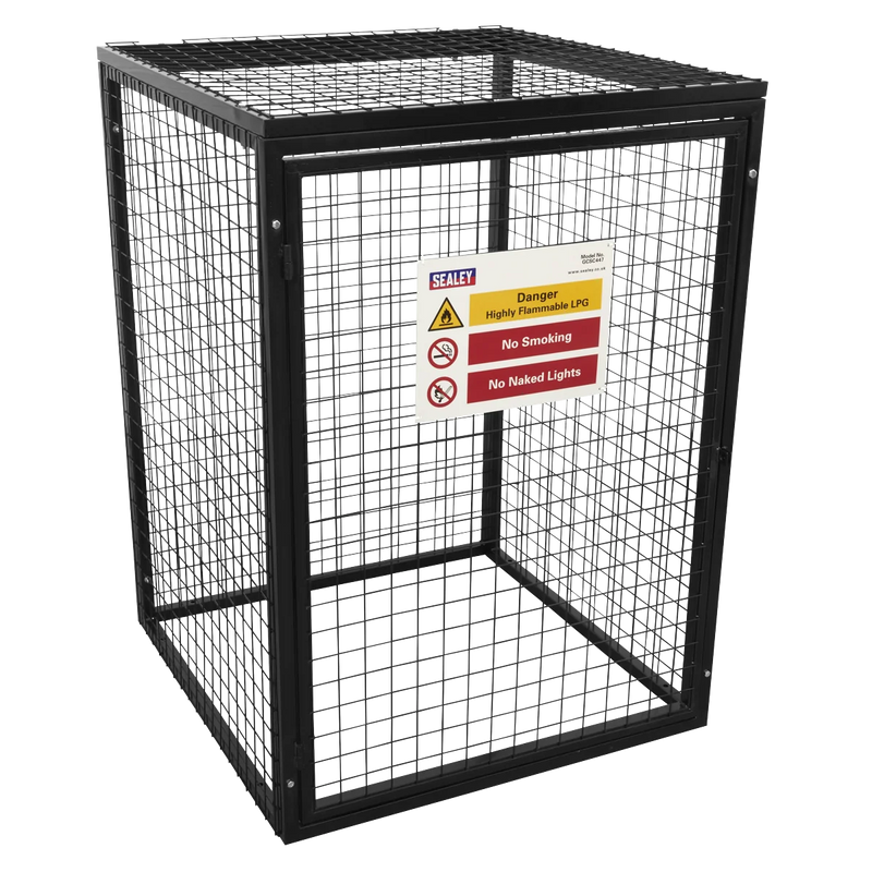 Sealey Gas Cylinder Safety Cage - 4 x 47kg Capacity