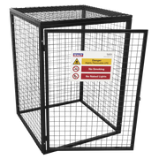 Sealey Gas Cylinder Safety Cage - 4 x 47kg Capacity