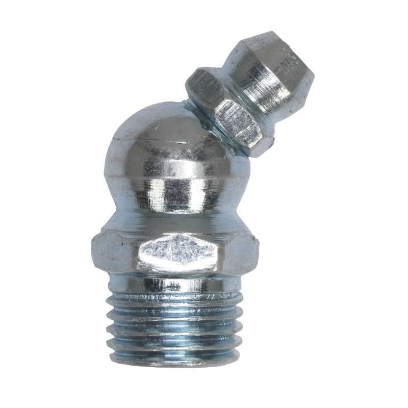 Sealey Grease Nipple 45° Angled M10 x 1mm - Pack of 25