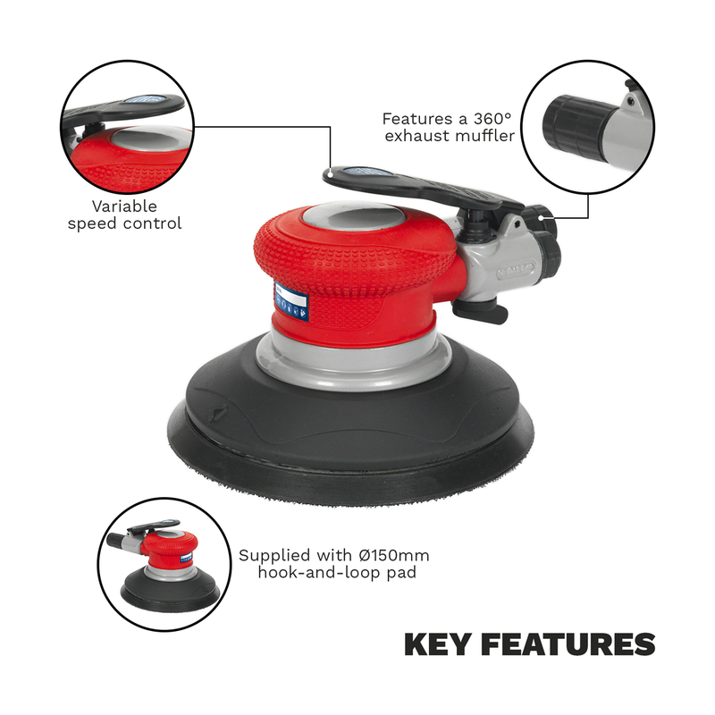 Generation Air Palm Sander GSA04 150mm Pad Size