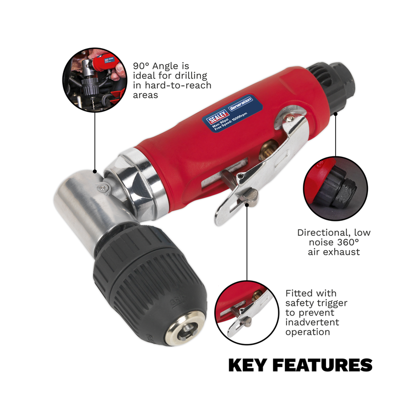 Generation Air Angle Drill GSA231 10mm Keyless Chuck