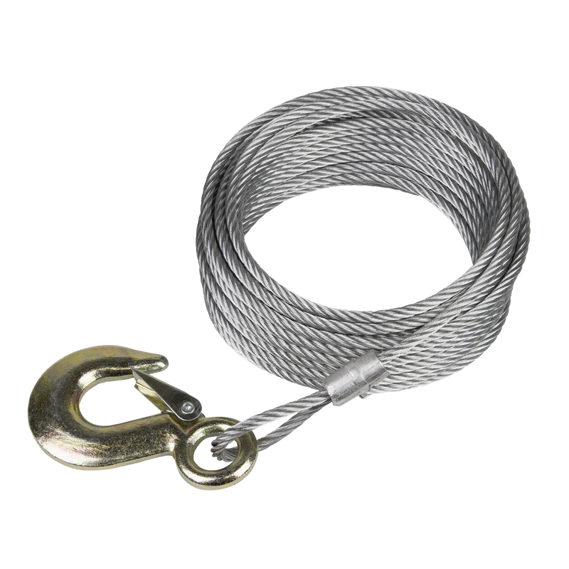 Sealey Winch Cable 5.1mm x 10m 1350kg Breaking Strength