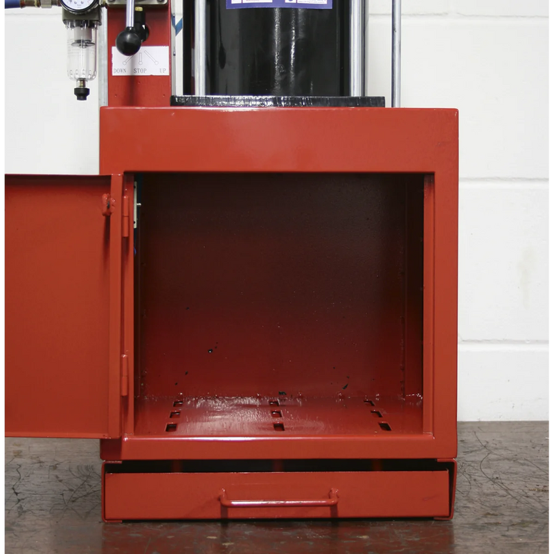 Sealey Pneumatic Paint Can Crusher HCC08 2.2 Tonne
