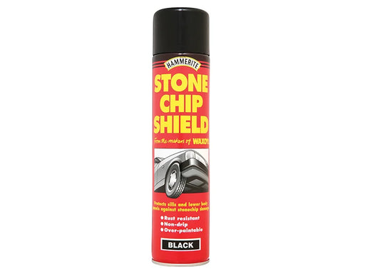Hammerite Stonechip Shield 600ml Black Spray Paint