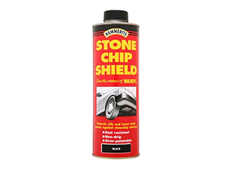 Hammerite Stonechip Shield 1 Litre Black Protective Coating
