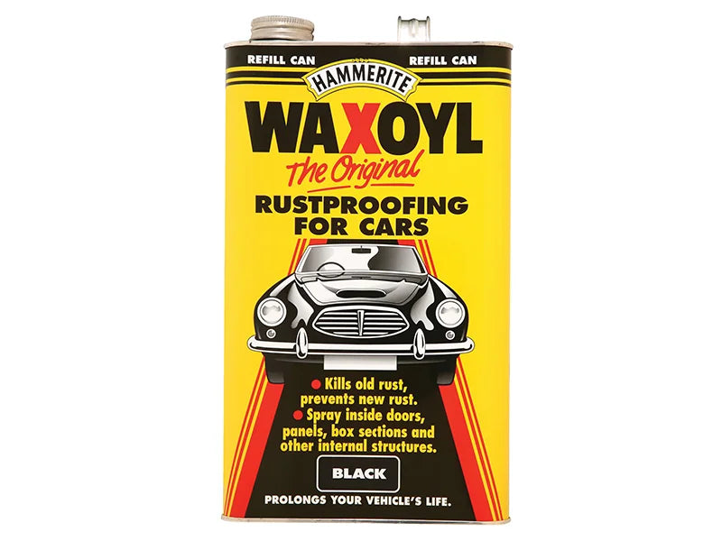 Hammerite Waxoyl Refill Can 5 Litre Black