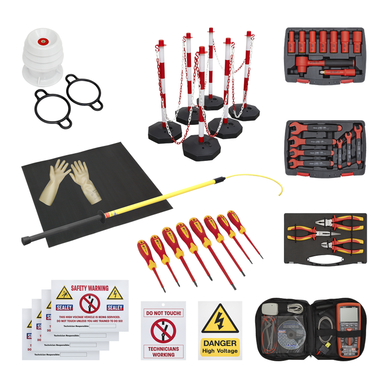 Sealey Hybrid Workshop Tool Kit HP55KITCOMBO 4kg
