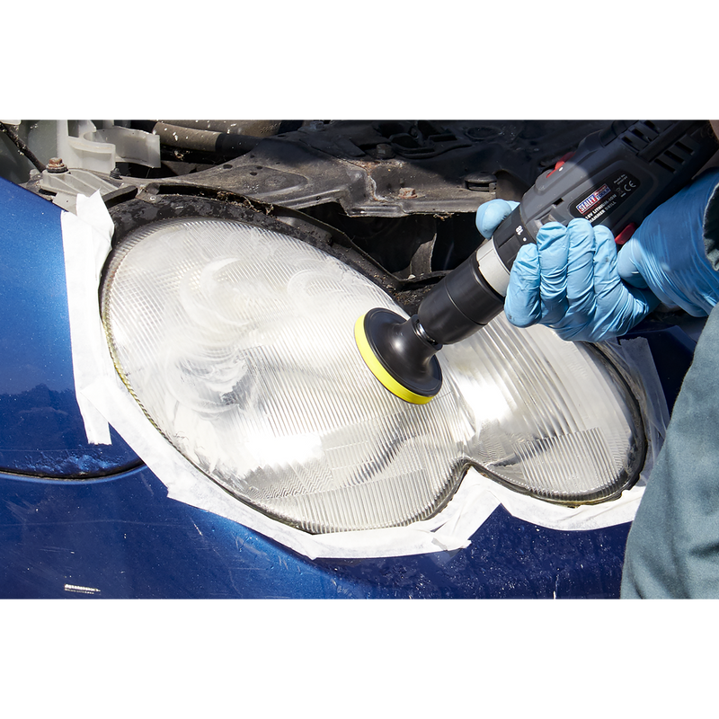 Sealey Headlight Restoration Kit HRK01 with Sanding Discs & Polish