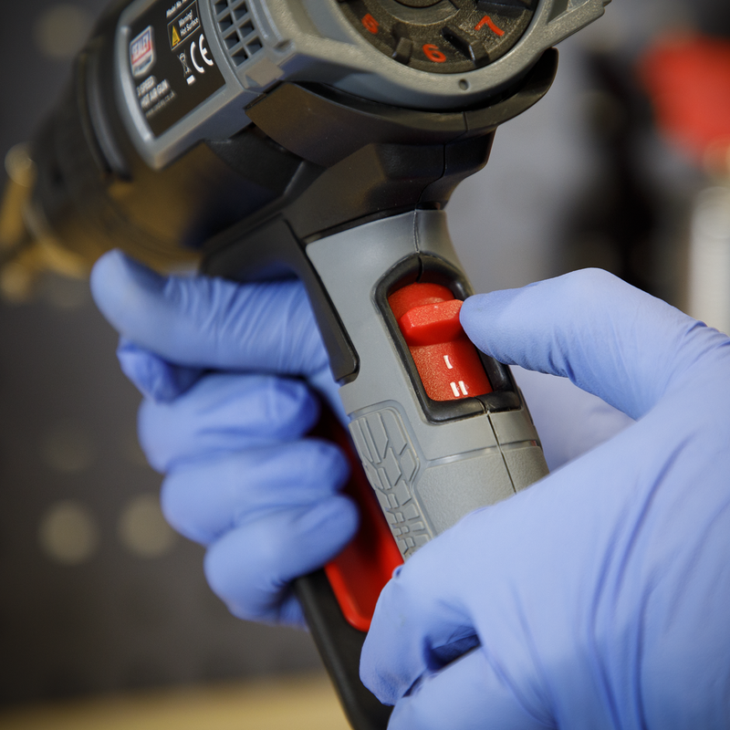 Sealey Premier Heat Gun HS102 2000W 50-600°C 3-Speed