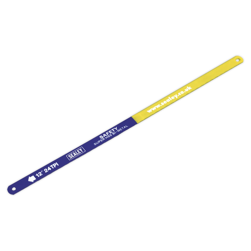 Sealey HSS Bi-Metal Hacksaw Blade 300mm 24tpi - Pack of 10