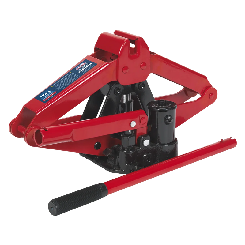 Sealey Hydraulic Scissor Jack 700kg Capacity Model HSJ07