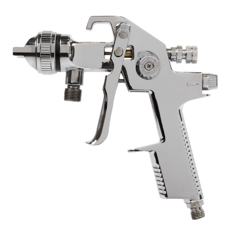 Sealey Spray Gun HVLP-79/P1 1.7mm Set-Up for Pressure Pot