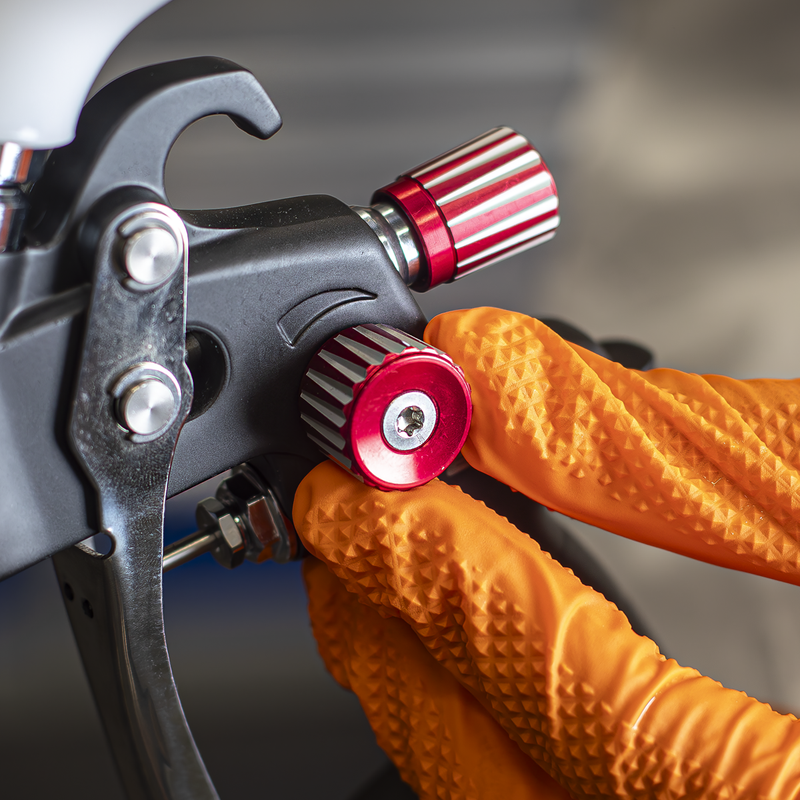 Sealey Premier HVLP Gravity Feed Spray Gun 1mm Set-Up 100ml