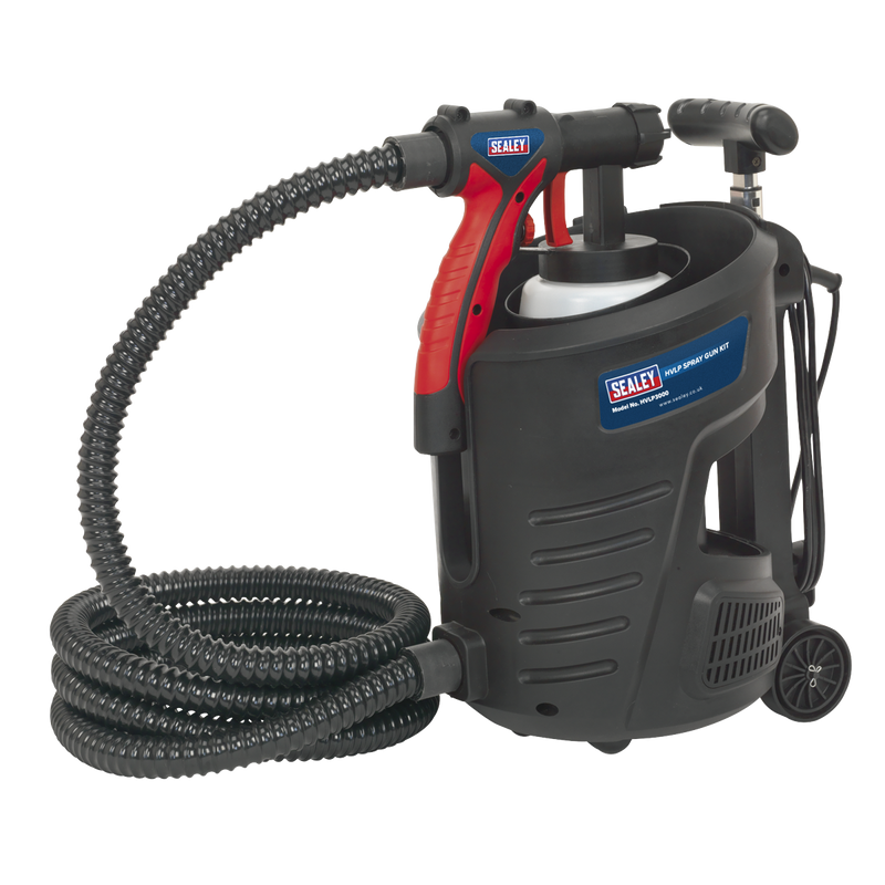 Sealey HVLP Spray Gun Kit 700W 230V with 800ml Pot Capacity