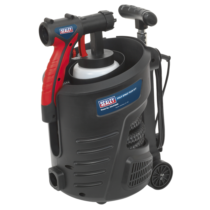 Sealey HVLP Spray Gun Kit 700W 230V with 800ml Pot Capacity