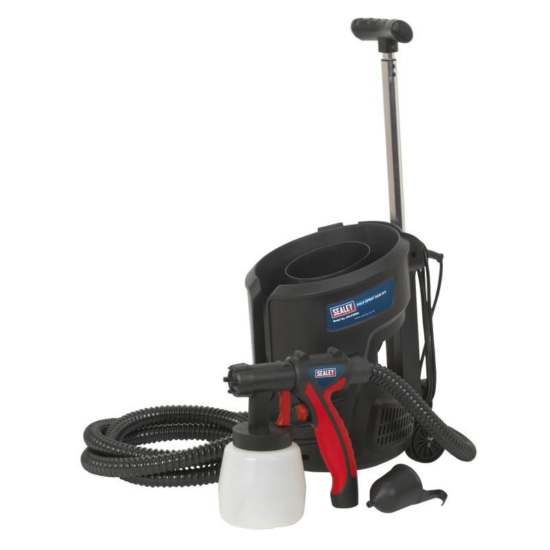 Sealey HVLP Spray Gun Kit 700W 230V with 800ml Pot Capacity