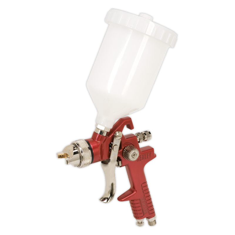 Sealey HVLP Gravity Feed Spray Gun 1.3mm 600ml Capacity