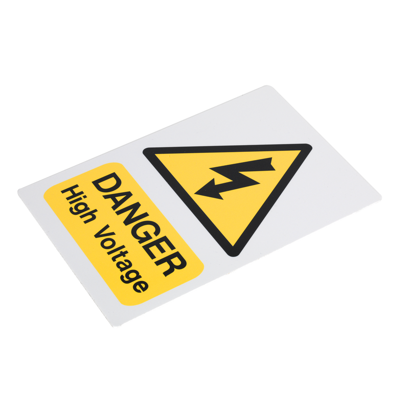 Sealey High Voltage Warning Sign 200 x 300mm