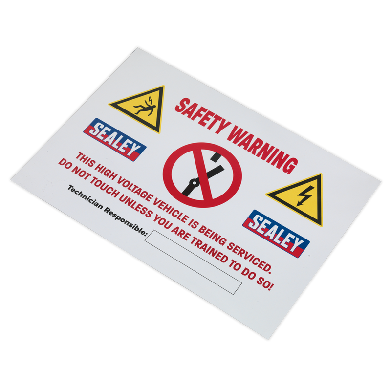 Sealey Exclusion Zone Kit HP55K1COMBO 5.5kg for Hybrid Vehicles