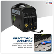 Sealey Multi-Process Inverter Welder 200A & Plasma Cutter 40A