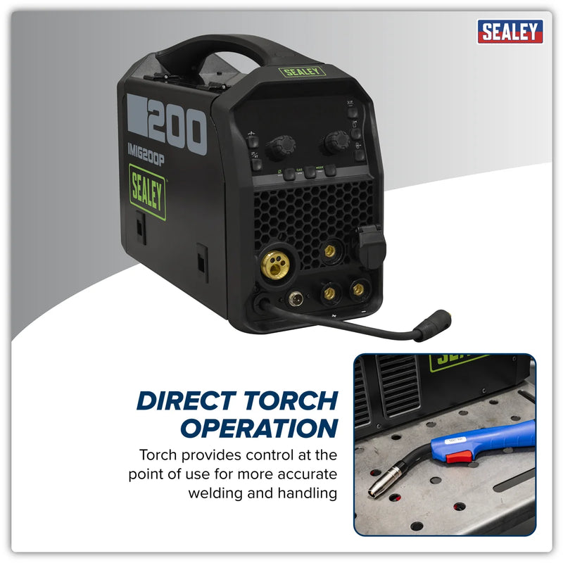 Sealey Multi-Process Inverter Welder 200A & Plasma Cutter 40A