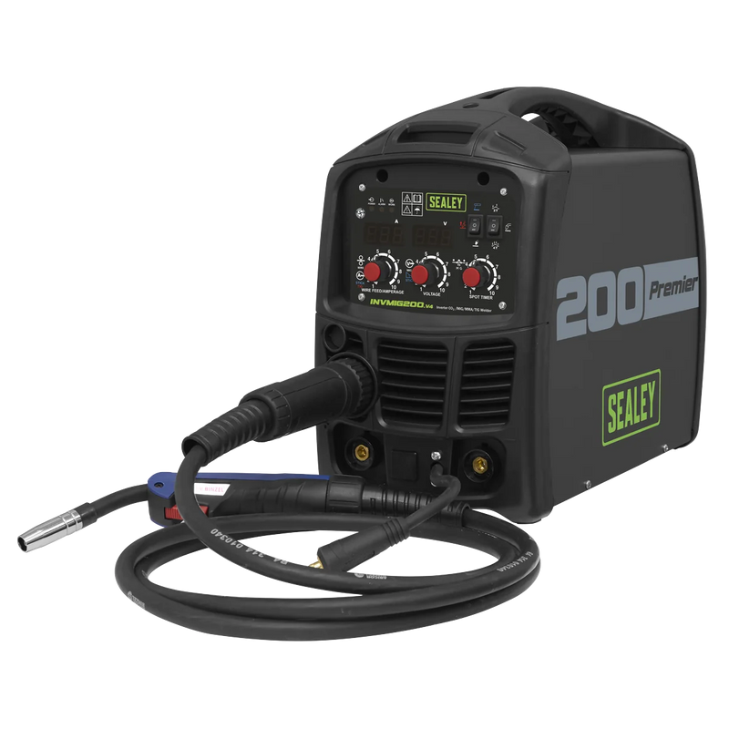 Sealey Premier Inverter Welder 200A MIG TIG MMA INVMIG200