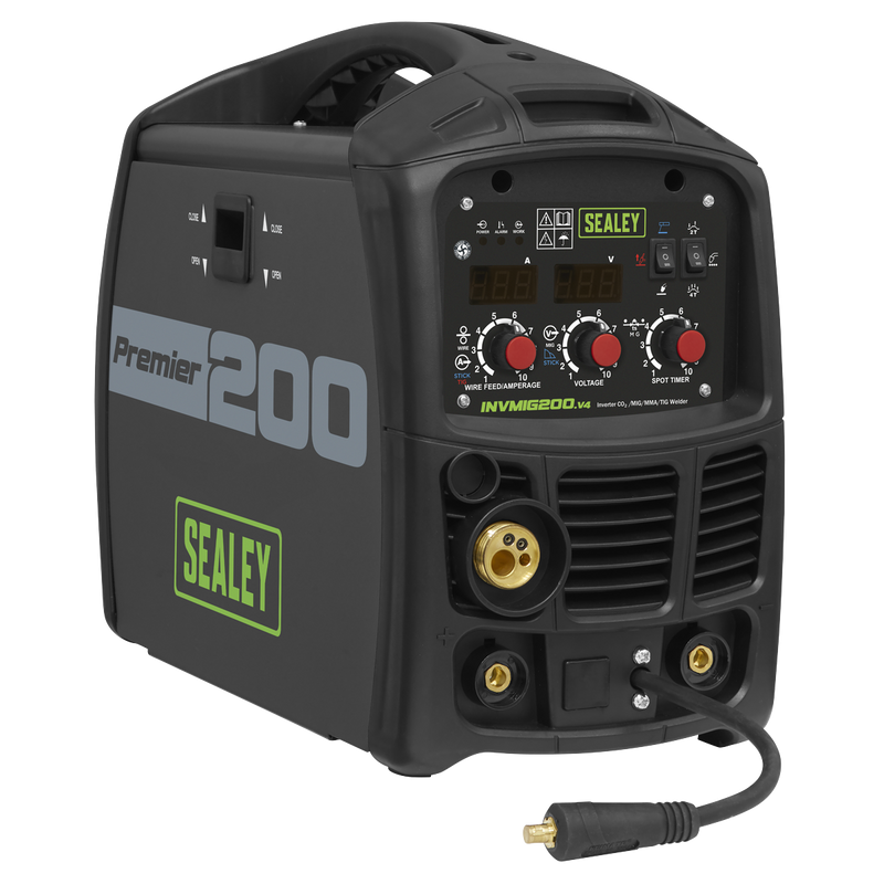 Sealey Premier Inverter Welder 200A MIG TIG MMA INVMIG200