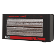 Sealey Wall Mounting Infrared Quartz Heater 1200W IR12