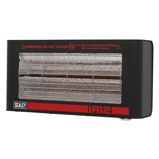 Sealey Wall Mounting Infrared Quartz Heater 1200W IR12