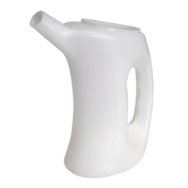 Sealey Measuring Jug 1L Model J1 with Rigid Spout