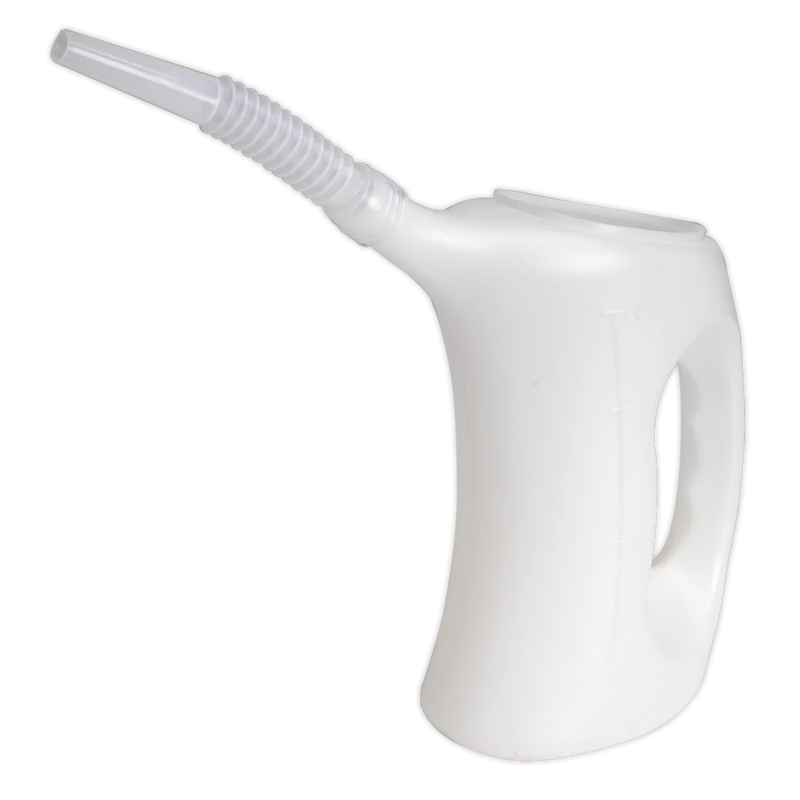 Sealey Measuring Jug 2L Model J2F with Flexible Spout