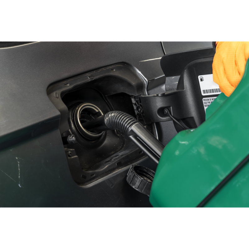 Sealey Jerry Can 10L Green Steel Fuel Container JC10RG