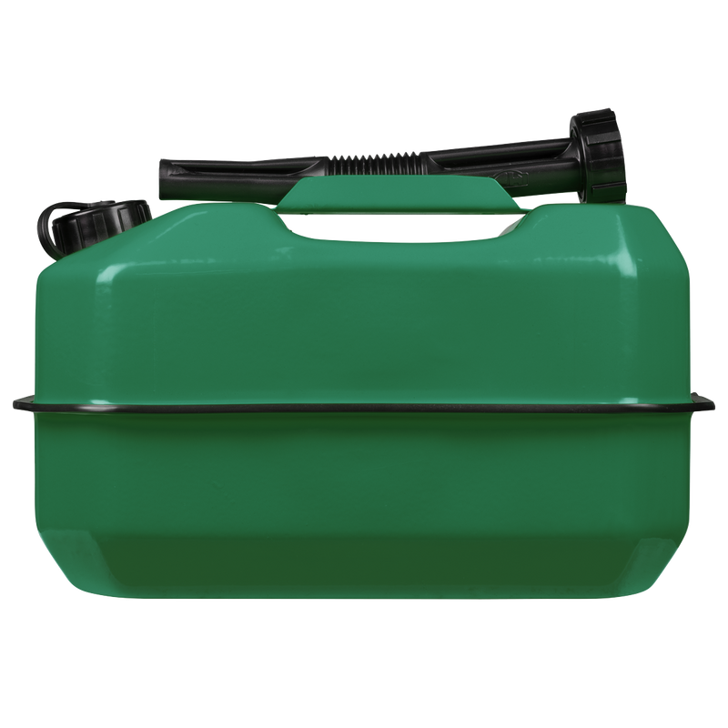 Sealey Jerry Can 10L Green Steel Fuel Container JC10RG