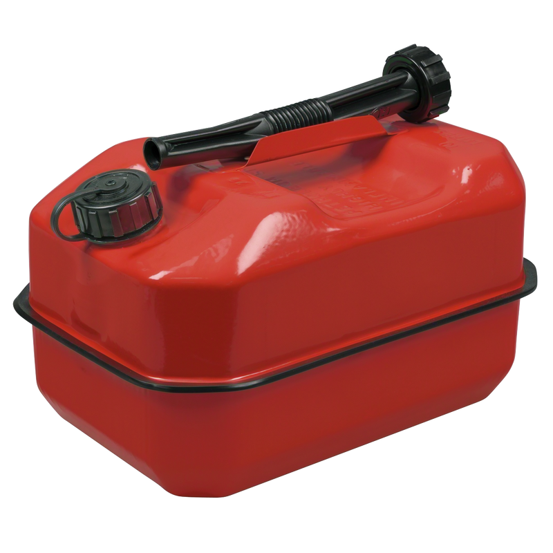 Sealey Jerry Can 10L Red Fuel Container JC10RR
