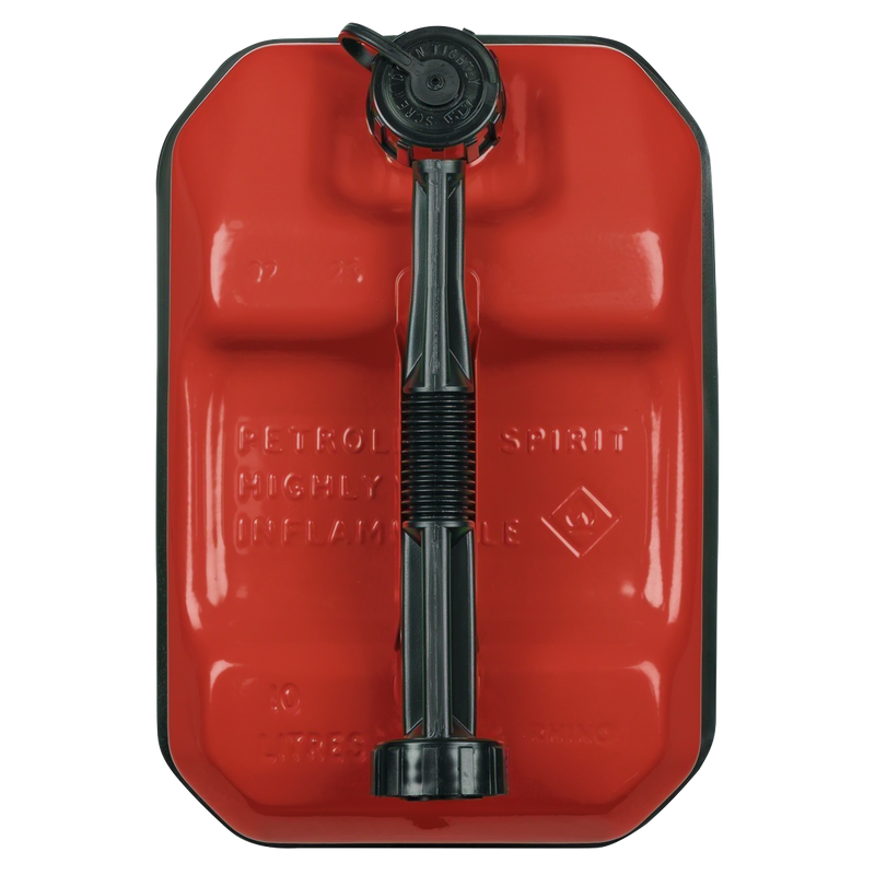 Sealey Jerry Can 10L Red Fuel Container JC10RR