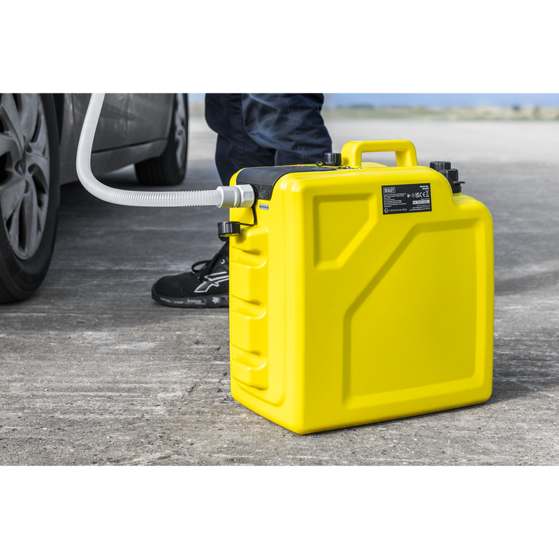 Sealey Multi-Powered Portable Fuelling Station 20L Flow Rate 14L/min