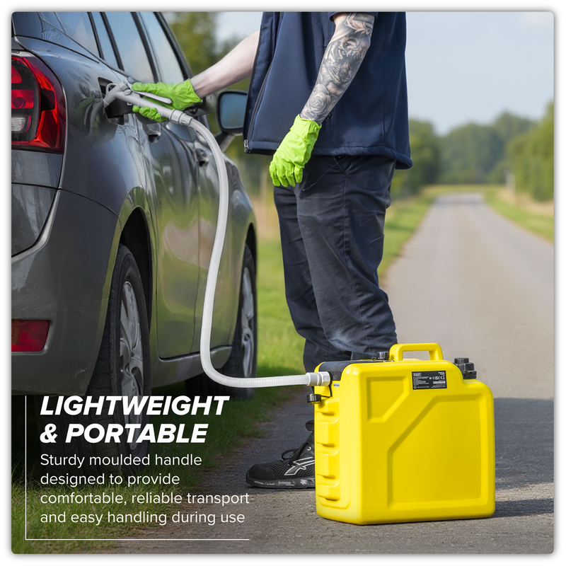Sealey Multi-Powered Portable Fuelling Station 20L Flow Rate 14L/min