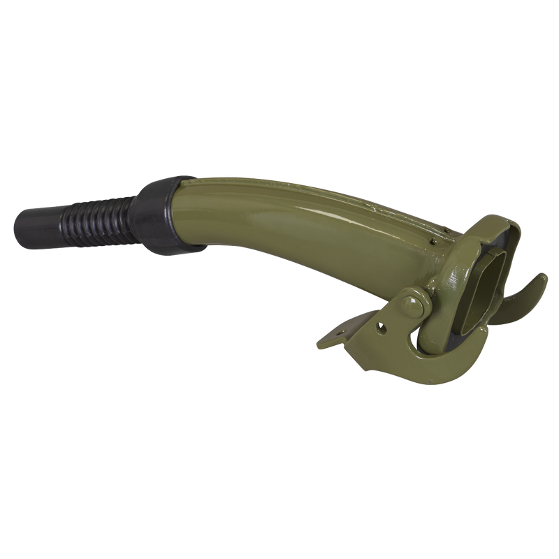 Sealey Pouring Spout JC20G/S for Jerry Cans - Green