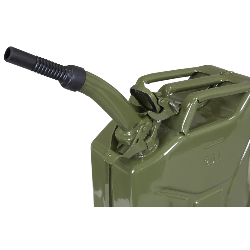 Sealey Pouring Spout JC20G/S for Jerry Cans - Green