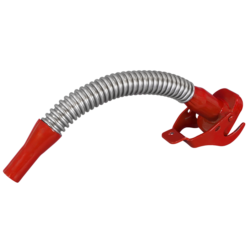 Sealey Flexible Pouring Spout JC20D/S for Fuel Cans - Black