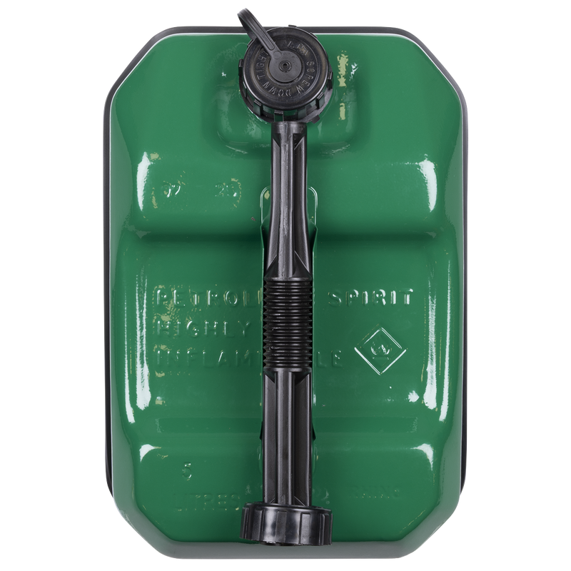 Sealey 5L Green Jerry Can JC5RG for Fuel Storage