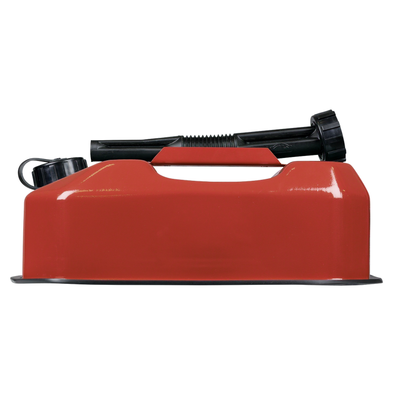 Sealey Jerry Can 5L - Red Heavy-Duty Fuel Container